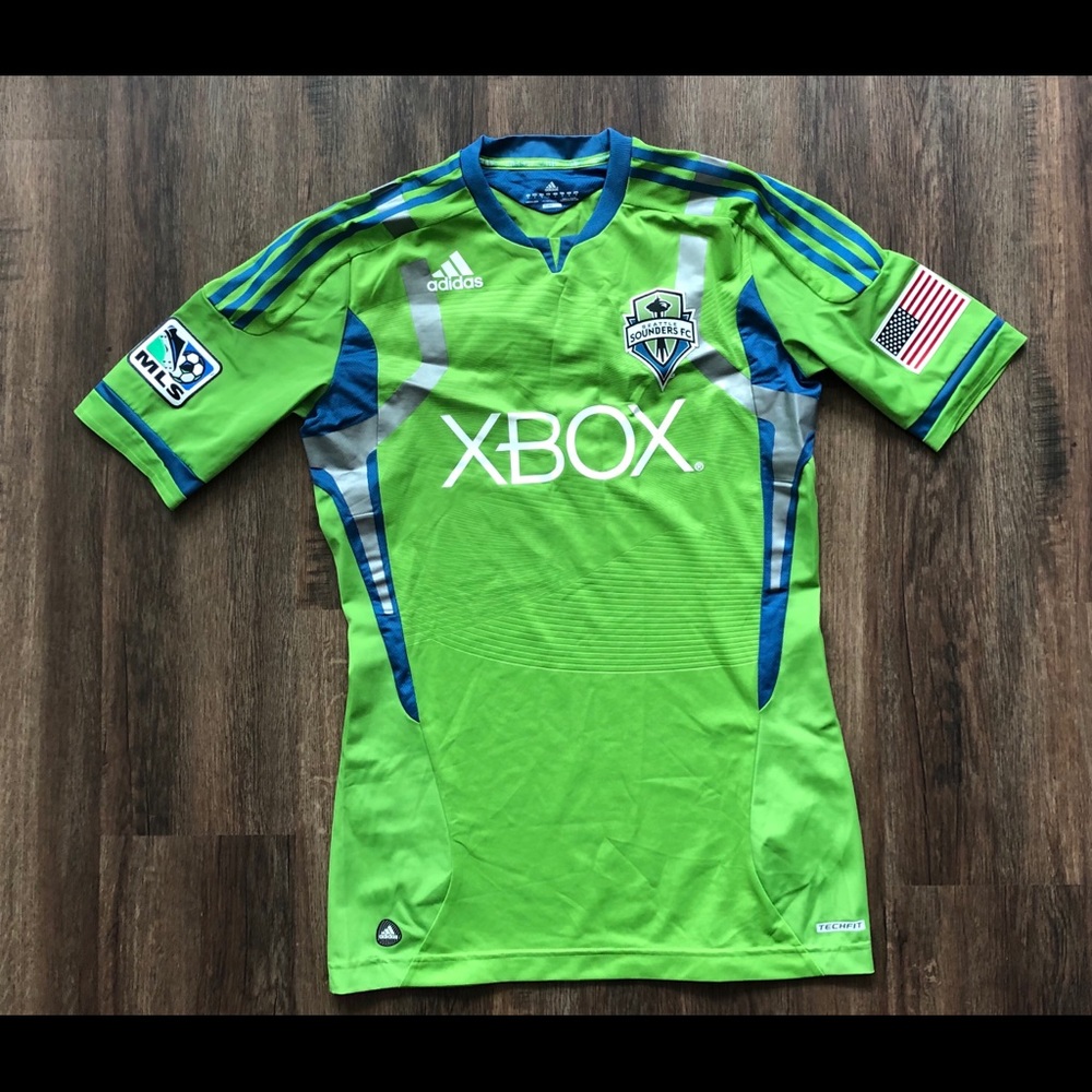 GAME WORN SEATTLE SOUNDERS JERSEY Marc Burch